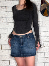 y2k Low Rise Denim Mini