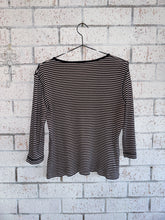 y2k Cotton Striped Henley