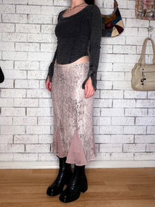 Scandalous 90s Lace Skirt